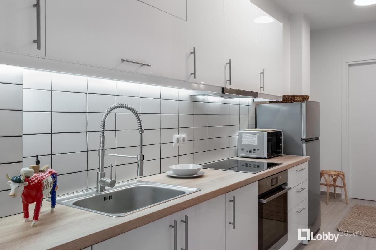 Aether Apartment By Lobbysquare Athene Buitenkant foto